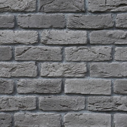 Andresit Black Decorative Facing Wall Brick 