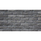 Andresit Black Decorative Facing Wall Brick 